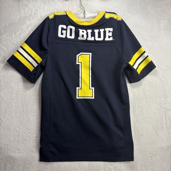 Michigan Wolverines Football Jersey Small #1 Colosseum Champs - Picture 7 of 7